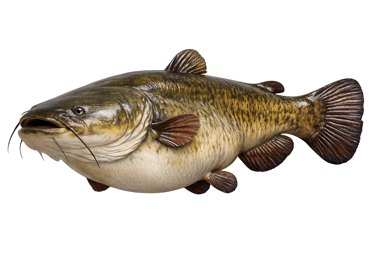 50 in Flathead Catfish illustration in the trophy profile