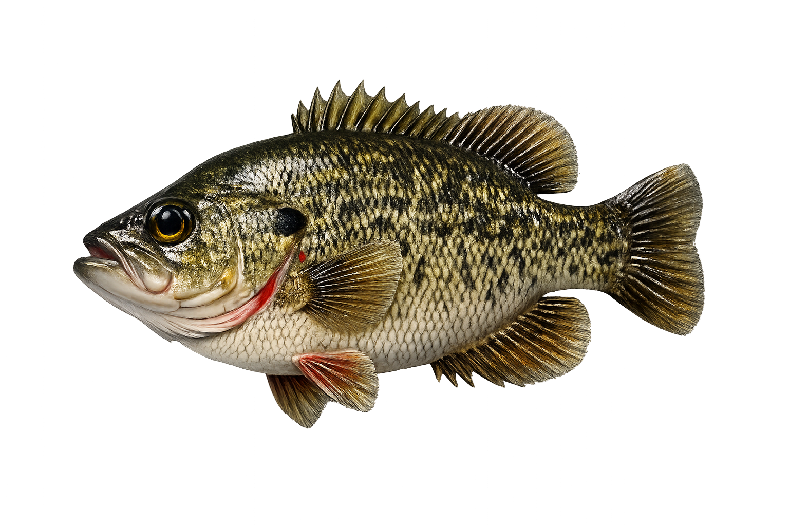 13 in Rock Bass illustration in the trophy profile