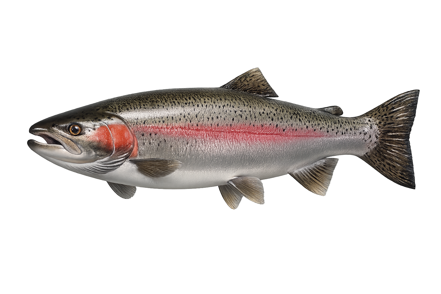 40 in Steelhead illustration in the trophy profile