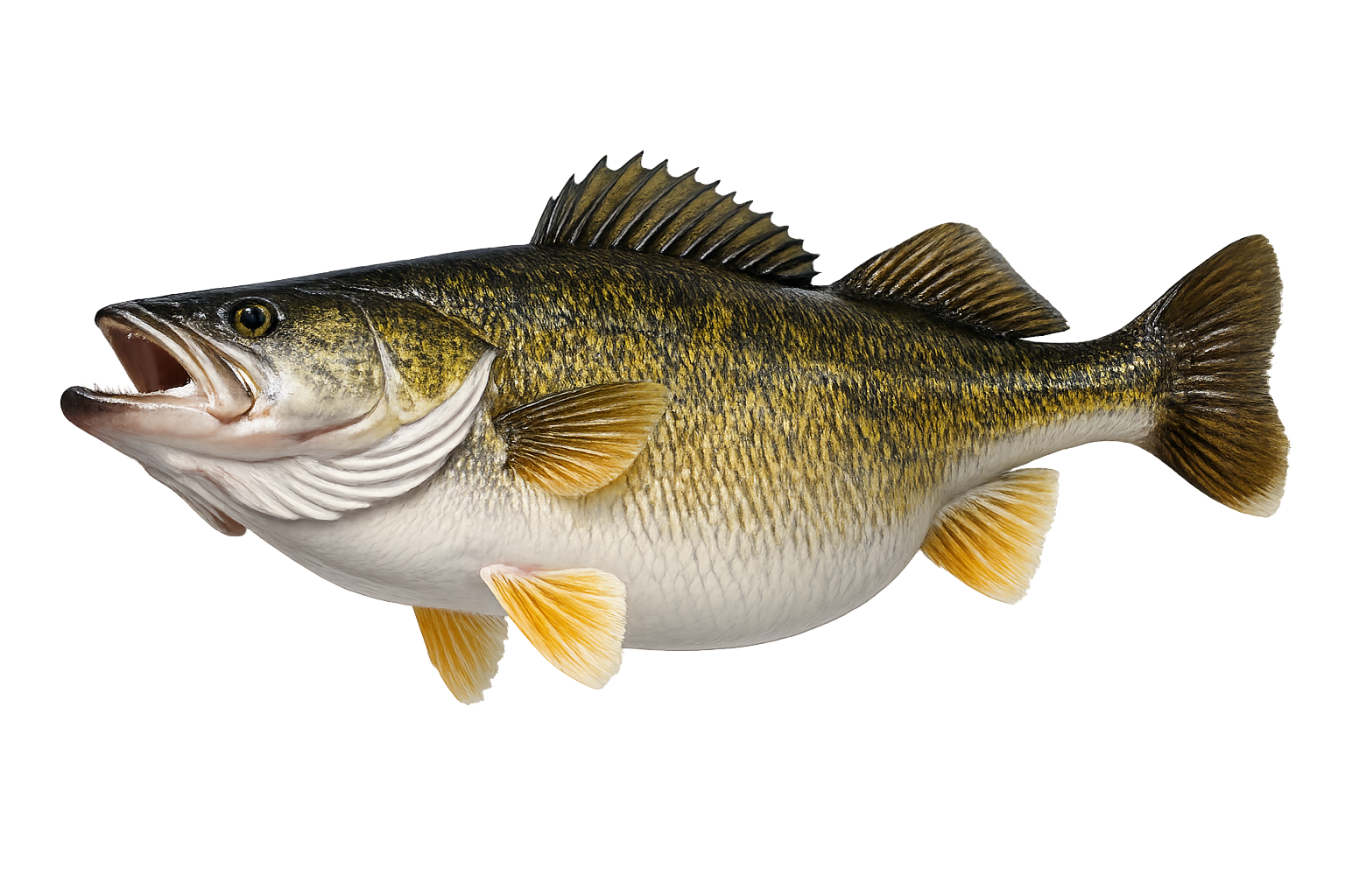 31 in Walleye illustration in the trophy profile
